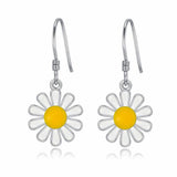 Daisy Silver Earrings