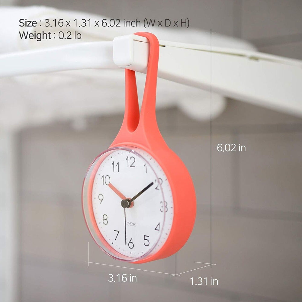Loop Waterproof Bathroom Clock