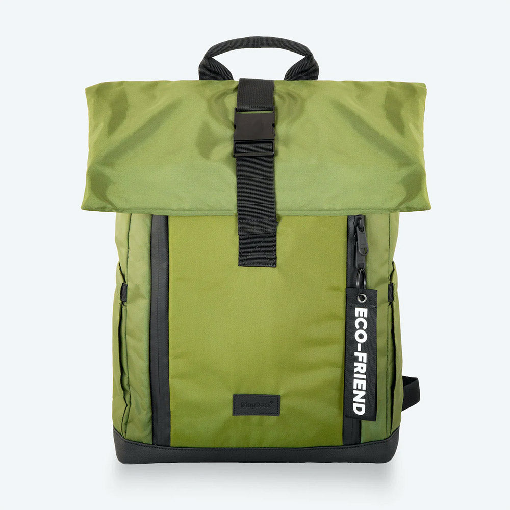 Roll Top Recycled Backpack