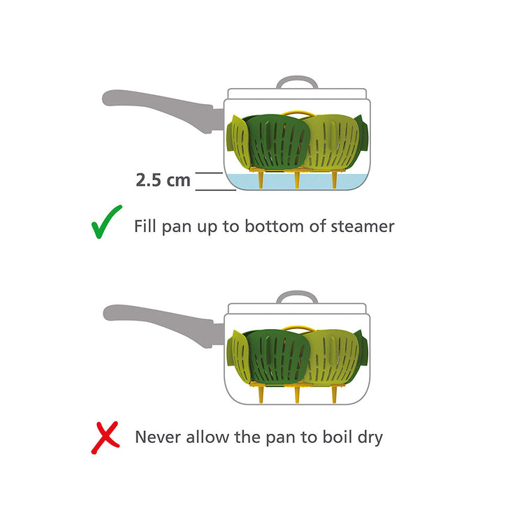 Bloom Folding Steamer Basket