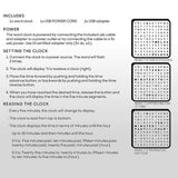 Modern Word Clock