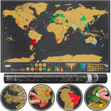 Scratch off World Map Deluxe