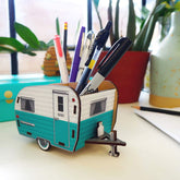 Happy Camper Pencil Holder