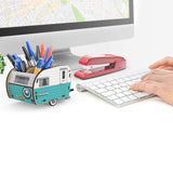 Happy Camper Pencil Holder