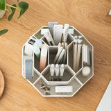 Rotating Makeup Brush Holder & Desktop Organizer