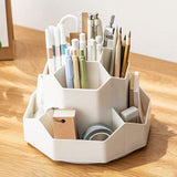 Rotating Makeup Brush Holder & Desktop Organizer