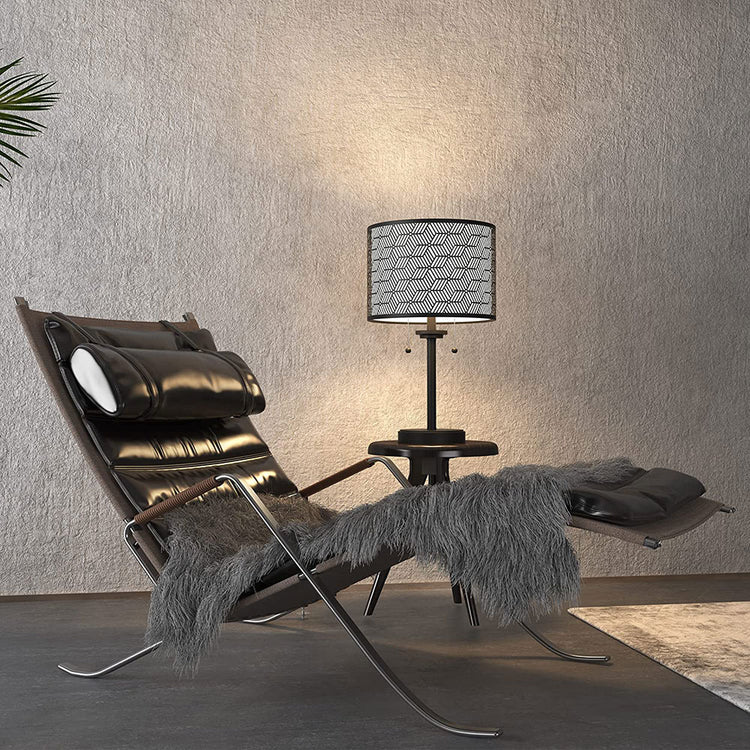 Double Shade Table Lamp