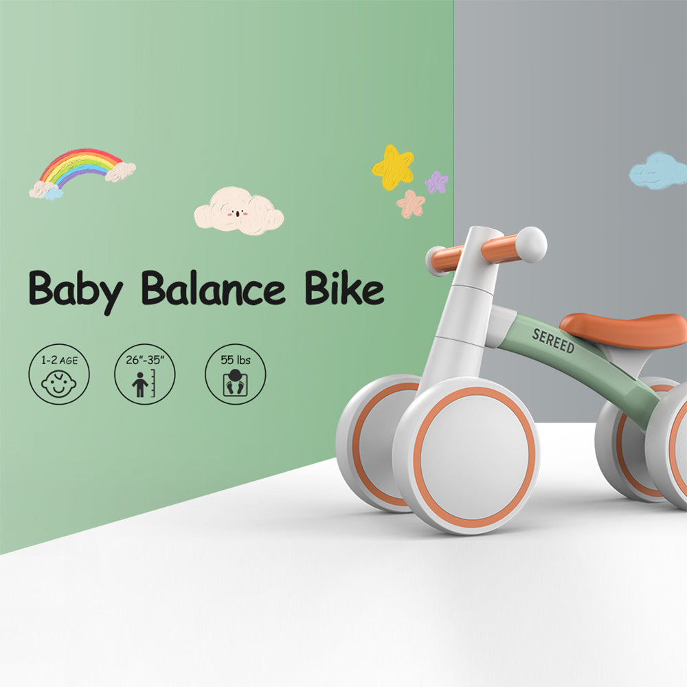 4 Wheels Baby Balance Bike