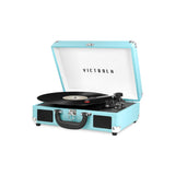 Bluetooth Suitcase Record Player with Built-In Speakers