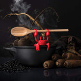 Red Spoon Holder & Steam Releaser