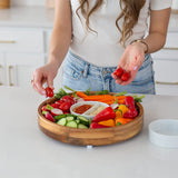 Chip and Dip Serving Set With 2 Dip Dishes