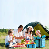 Beach Tote Bag with Detachable Cooler