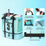 Beach Tote Bag with Detachable Cooler