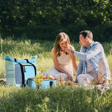 Beach Tote Bag with Detachable Cooler