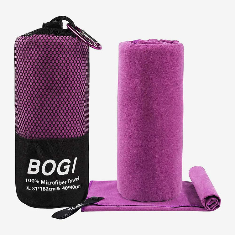 Microfiber Travel Sports Towel Set of 2