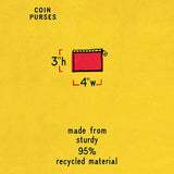 Coin Purse Ice Cream Money Recycled Material