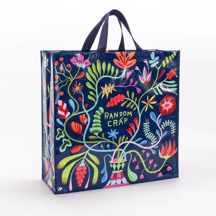 Random Crap Grocery Bag Recycled Material