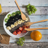 Bamboo Cutlery Set 2 Pcs