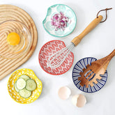 Ceramic Spoon Rest Set of 4