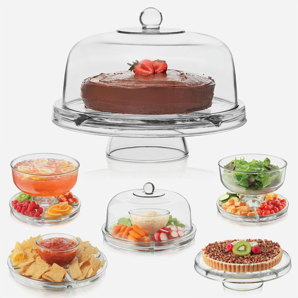 6-In-1 Multiuse Glass Server