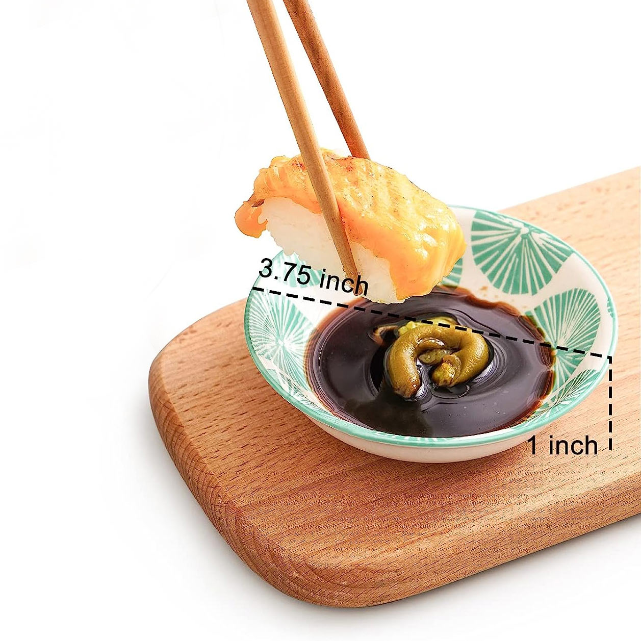 Ceramic Dipping Sauce Bowls Set of 6