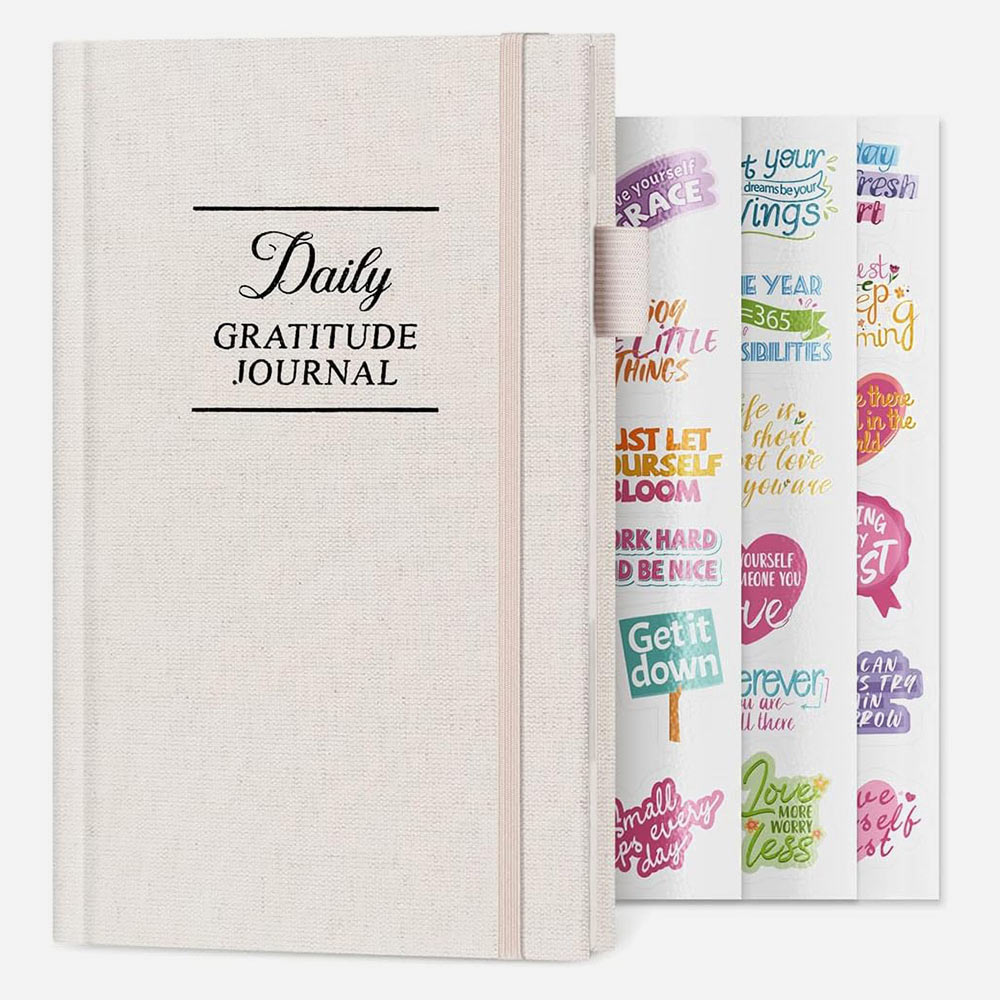 Gratitude Journal with Positive & Grateful Prompts