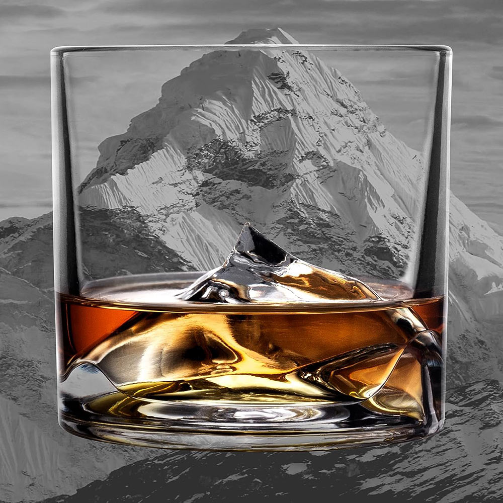 Everest Whiskey Glasses - Set of 4