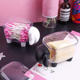 Sheep Cotton Ball Holder 2 Pcs Set