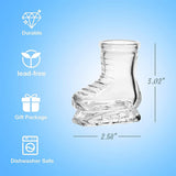 Ice Skates Shot Glass Set of 6