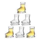 Ice Skates Shot Glass Set of 6