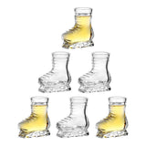 Ice Skates Shot Glass Set of 6