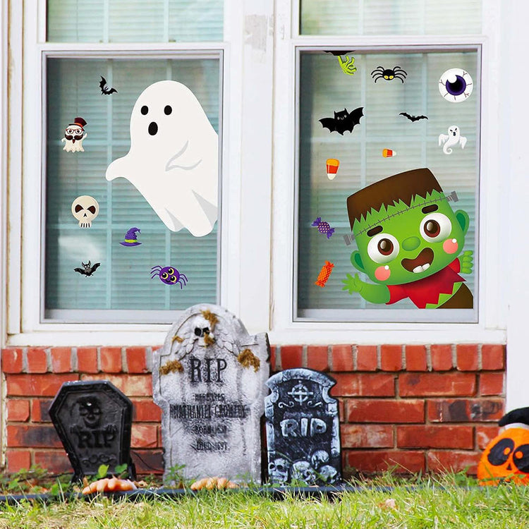 Halloween Window Clings 10 Sheets