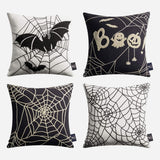 Halloween Throw Pillow Covers Set of 4