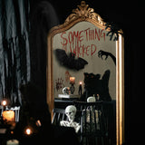 Halloween Scaredy Cat Throw Pillow