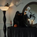 Halloween Scaredy Cat Throw Pillow