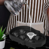 Skull Ice Cube & Chocolate Mold with Lid