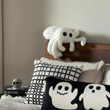 Halloween Spider Shaped Throw Pillow