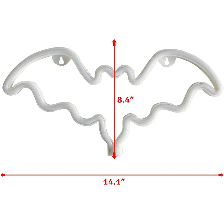 Bat LED Halloween Neon Sign