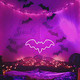 Bat LED Halloween Neon Sign