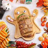Halloween Bamboo Bamboo Charcuterie Board 2 Pcs