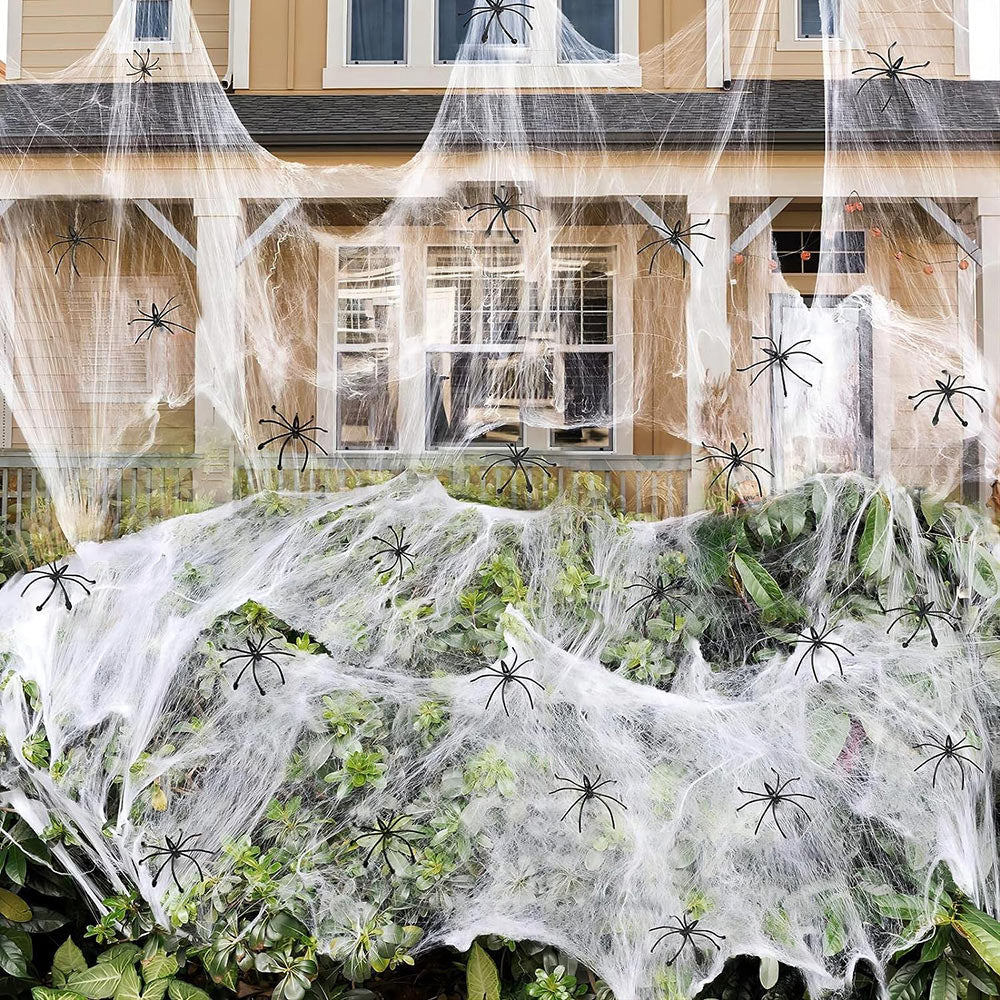 Halloween Spider Web Decoration 900 sqft