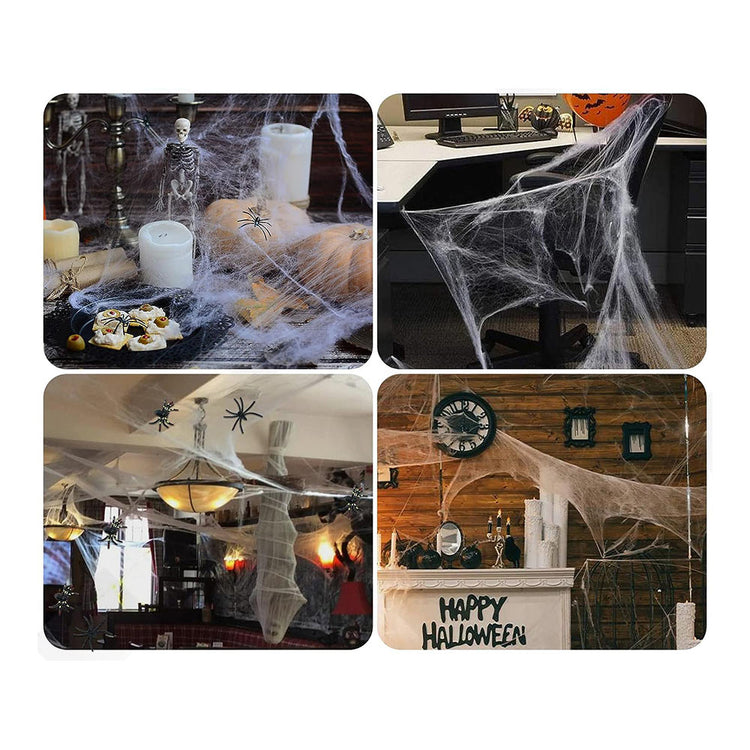Halloween Spider Web Decoration 900 sqft
