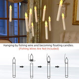 Flameless LED Taper Candles Lights 12PCS