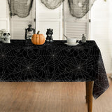 Halloween Spider Web Tablecloth