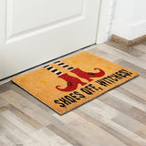 Halloween Witch Shoes Doormat