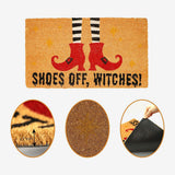 Halloween Witch Shoes Doormat