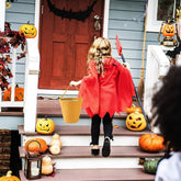 Spooky Basket Halloween Trick or Treat Bag Set of 2