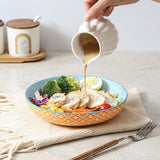 Ceramic Pasta Bowls Set of 6
