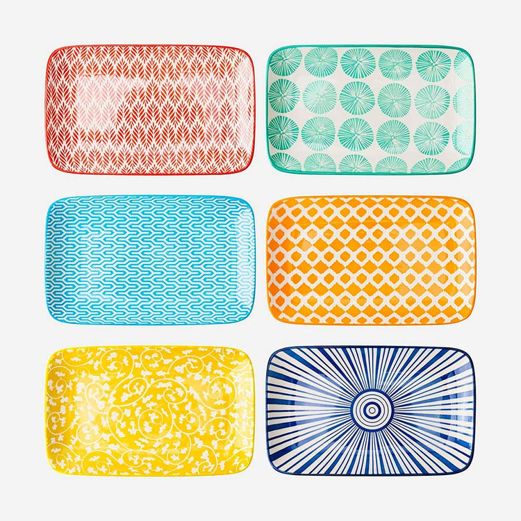 Rectangular Serving Platter Set of 6