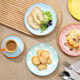 Ceramic Dessert Plates Set of 6